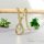 Antialergická Goldfilled náhrdelník 45cm/3mm + prívesok, farba 14K