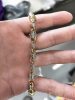 Goldfilled Antialergénny Luxusný Barakka Náhrdelník 70cm Dlhý a 8mm Široký (75g) Farba 14K Multikolor