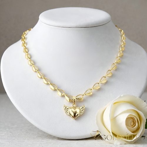 Goldfilled Antialergénny Luxusný Náhrdelník 45cm Dlhý a  6,2mm Široký Farba 14K