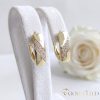 Goldfilled antialergénne náušnice 16 mm 14K farba