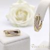 Goldfilled antialergénne náušnice 16 mm 14K farba