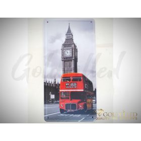 DEKORATIVNÍ KOVOVÁ TABULE 15X30 CM