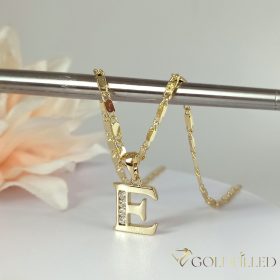   Antialergický pozlátený náhrdelník „Goldfilled“, vo viacerých veľkostiach a 2 mm hrubý, 14K farba