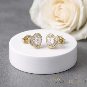 Goldfilled Antialergénne Náušnice 11mm 14K farba	