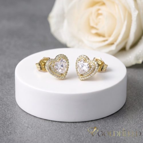 Goldfilled Antialergénne Náušnice 11mm 14K farba	