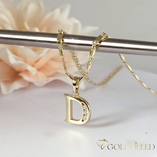 Antialergický pozlátený náhrdelník „Goldfilled“, vo viacerých veľkostiach a 2 mm hrubý, 14K farba