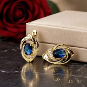 Goldfilled antialergénne náušnice 18 mm 14K farba
