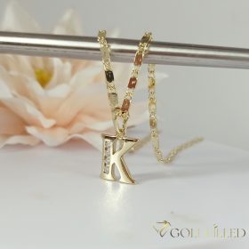   Antialergický pozlátený náhrdelník „Goldfilled“, vo viacerých veľkostiach a 2 mm hrubý, 14K farba