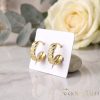 Goldfilled Antiallergén Náušnice 13mm 14K farba	