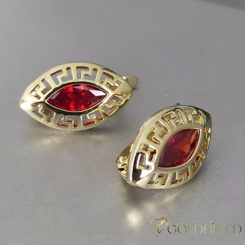 Goldfilled antialergénne náušnice 20 mm 14K farba