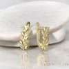 Goldfilled antialergénne náušnice 18 mm 14K farba