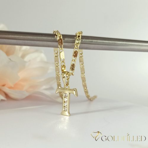 Antialergický pozlátený náhrdelník „Goldfilled“, vo viacerých veľkostiach a 2 mm hrubý, 14K farba