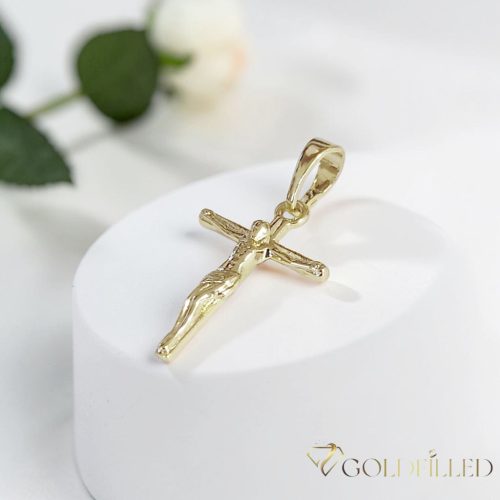 Antialergénny Goldfilled prívesok 24 mm, farba 14K