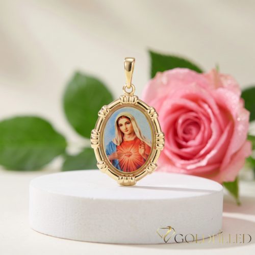 Antialergénny Goldfilled prívesok 36 mm, farba 14K