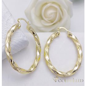   Goldfilled Antialergenní  Kruhové náušnice 40mm 14K farba	