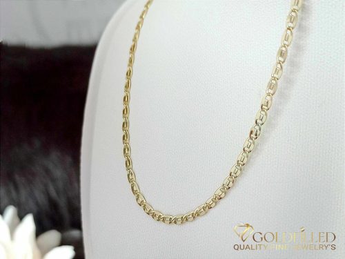 Antialergénny náhrdelník Goldfilled 45-50-60cm dlhý a 3mm široký Farba 14K