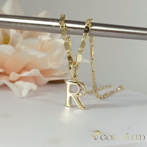 Antialergický pozlátený náhrdelník „Goldfilled“, vo viacerých veľkostiach a 2 mm hrubý, 14K farba
