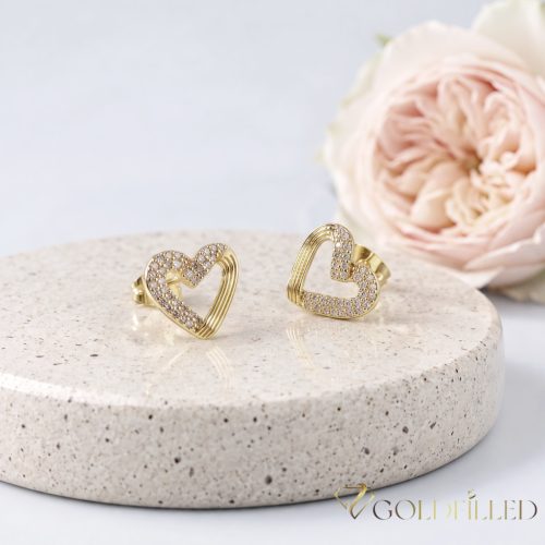 Goldfilled Antialergénne Náušnice 11mm 14K farba	