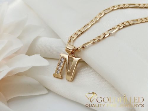 Goldfilled antialergénny náhrdelník 50cm/3,8mm 18K farba	