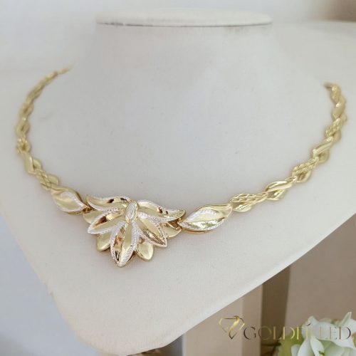 Exkluzívny antialergický náhrdelník „Goldfilled” 50cm/7,2mm, 14K viacfarebný