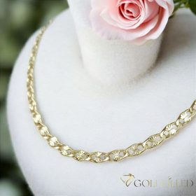   Antialergénny náhrdelník Goldfilled 55cm dlhý a 4mm široký Farba 14K