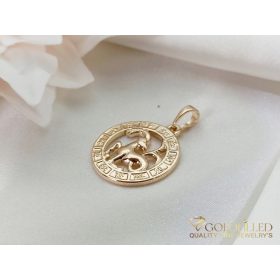 Goldfilled Antialergénny Prívesok 28mm 18K farba