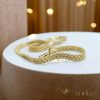 Goldfilled Antialergénny Luxusný Náhrdelník 50cm Dlhý a  6mm Široký Farba 14K
