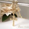 Antialergická Goldfilled náhrdelník 45cm/4mm + prívesok, farba 18K