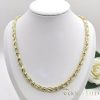 Exkluzívny antialergický náhrdelník „Goldfilled” 60cm/6mm,  14K farebný