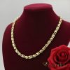 Exkluzívny antialergický náhrdelník „Goldfilled” 60cm/6mm,  14K farebný