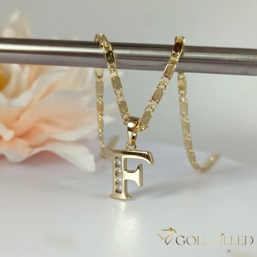 Antialergický pozlátený náhrdelník „Goldfilled“, vo viacerých veľkostiach a 2 mm hrubý, 14K farba