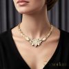 Exkluzívny antialergický náhrdelník „Goldfilled” 50cm/7,2mm, 14K viacfarebný