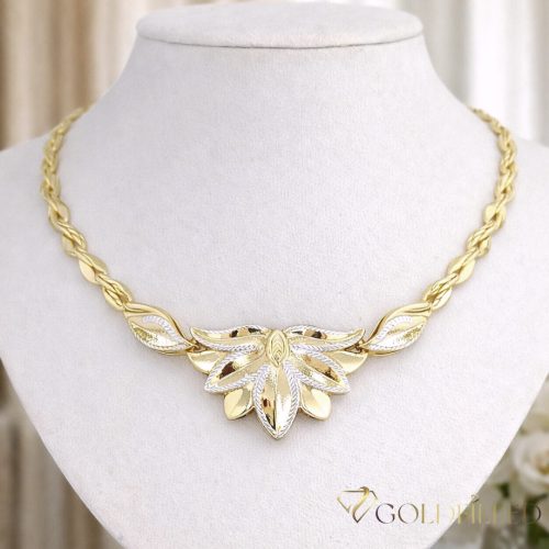 Exkluzívny antialergický náhrdelník „Goldfilled” 45cm/7,2mm,  14K viacfarebný