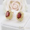 Goldfilled antialergénne náušnice 18 mm 14K farba