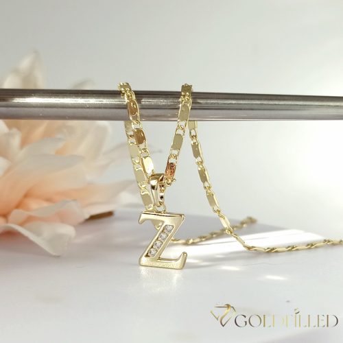 Antialergický pozlátený náhrdelník „Goldfilled“, vo viacerých veľkostiach a 2 mm hrubý, 14K farba