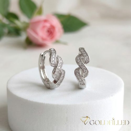 Antialergénne Goldfilled náušnice, 16mm