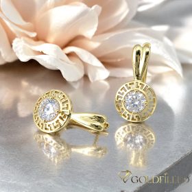 Goldfilled antialergénne náušnice 19 mm 14K farba
