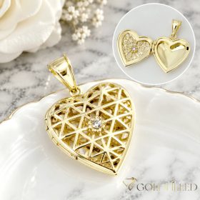   Antialergická Goldfilled  35mm PRÍvesok je možné OTVORIŤ , farba 14K