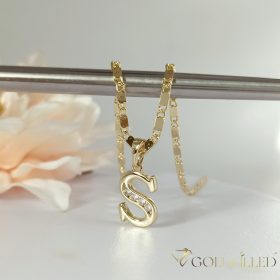   Antialergický pozlátený náhrdelník „Goldfilled“, vo viacerých veľkostiach a 2 mm hrubý, 14K farba