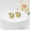 Goldfilled Antiallergén Náušnice 7mm 14K farba	