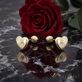 Goldfilled Antiallergén Náušnice 7mm 14K farba	