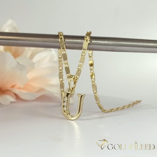 Antialergický pozlátený náhrdelník „Goldfilled“, vo viacerých veľkostiach a 2 mm hrubý, 14K farba