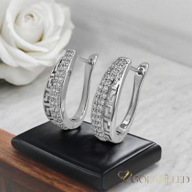 Goldfilled antialergénne náušnice 25 mm 