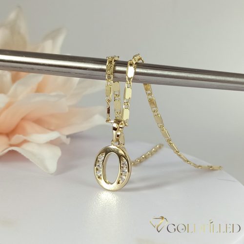 Antialergický pozlátený náhrdelník „Goldfilled“, vo viacerých veľkostiach a 2 mm hrubý, 14K farba
