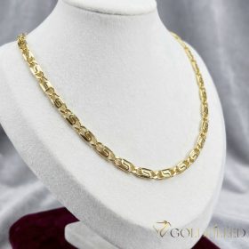   Antialergénny náhrdelník Goldfilled 50cm dlhý a 5,2mm široký Farba 14K