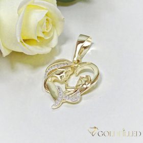 Antialergénny Goldfilled prívesok 35 mm, farba 14K