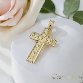 Antialergénny Goldfilled prívesok 33 mm, farba 14K