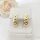 Goldfilled antialergénne náušnice 20 mm 14K farba