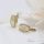 Goldfilled antialergénne náušnice 18 mm 14K farba