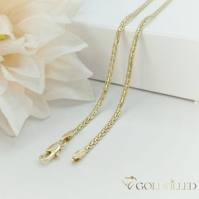   Antialergénny náhrdelník Goldfilled 50cm dlhý a 2,2 mm široký Farba 14K